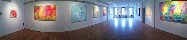 Ruth Gilmore Langs 'The MOCEAN Paintings' at Ann Arbor Art Center